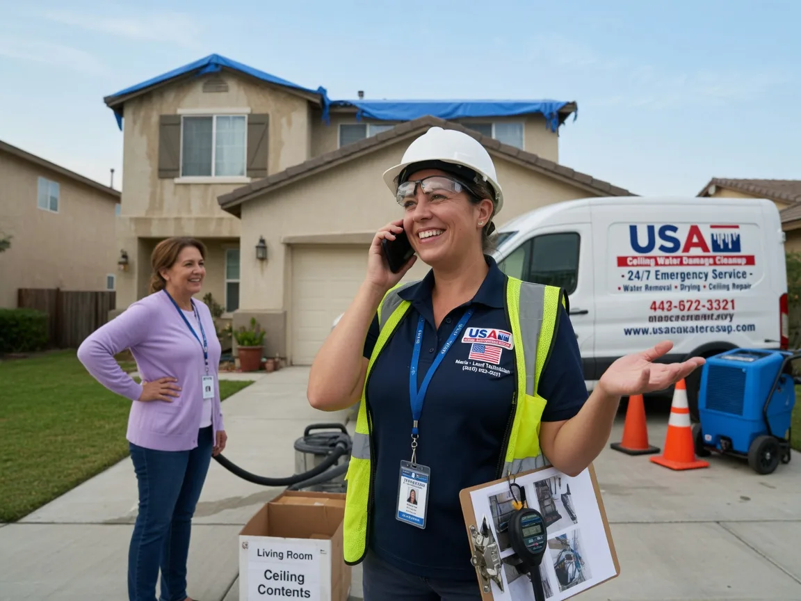 Ceiling Water Damage Restoration Vestaburg, MI FAQs